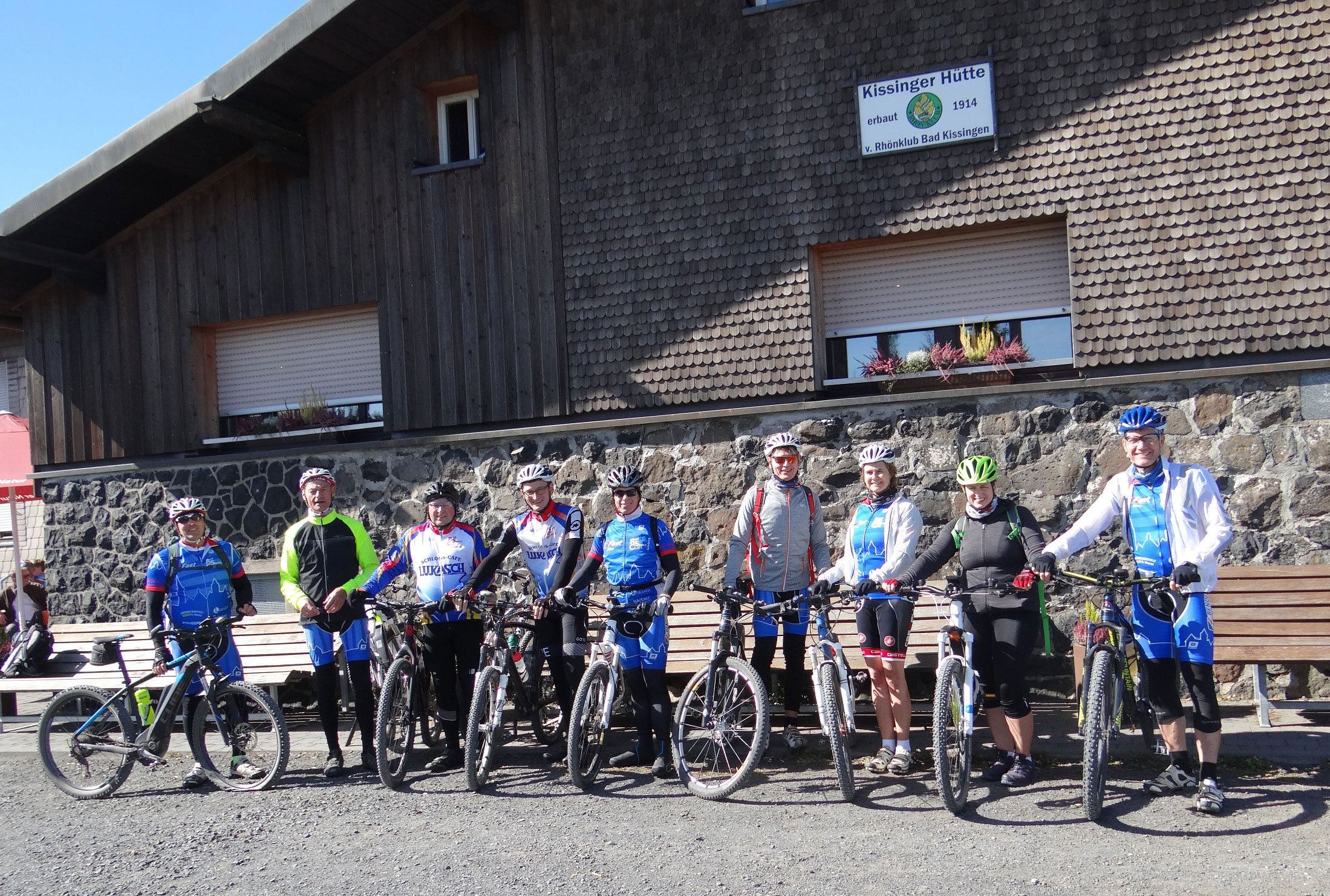 RSC Mountainbiker in der Rhön