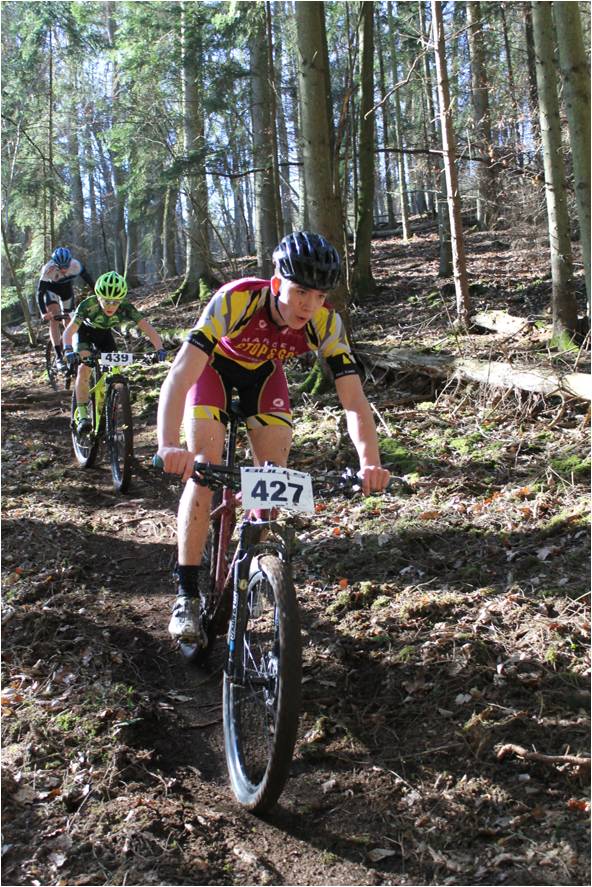 Thorben Jost wird starker 2. beim MTB-Bulls-Cup Auftakt